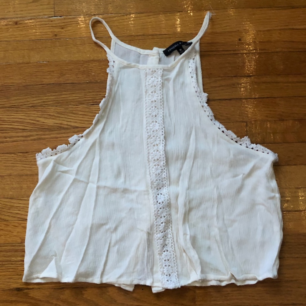 Kendall & Kylie cropped tank